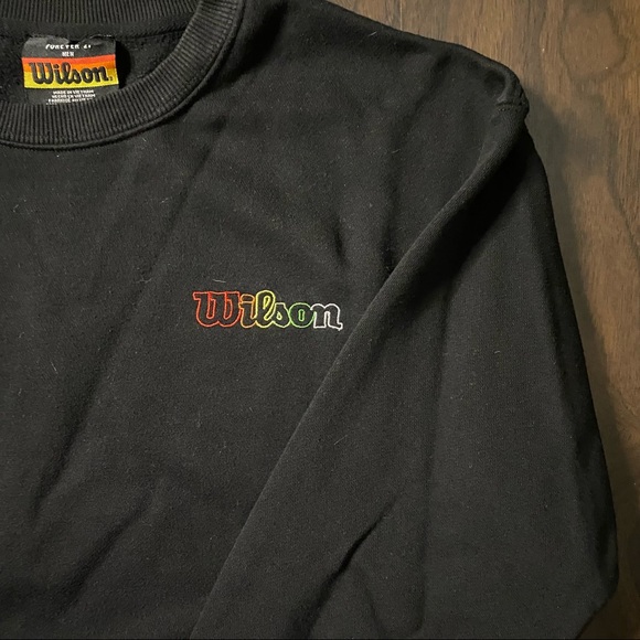 Black Medium Wilson Crewneck - Picture 3 of 3